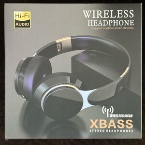 Wireless XBass Stereo Headphones